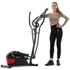 Eliptický trenažér HS-003C Focus čierno/červený