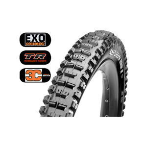 MAXXIS plášť - MINION DHR II 3CT/EXO/TR 27.5" - čierna