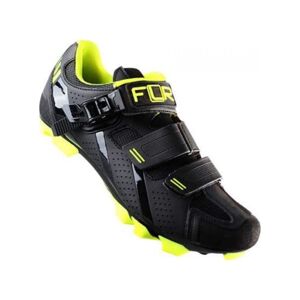 FLR Cyklistické tretry - F65 MTB - žltá/čierna 45
