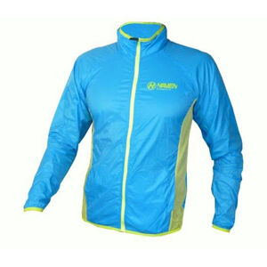 HAVEN Cyklistická vetruodolná bunda - FEATHERLITE BREATH - modrá 2XL