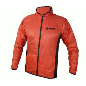 HAVEN Cyklistická vetruodolná bunda - FEATHERLITE BREATH - červená 3XL