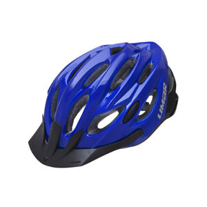 LIMAR Cyklistická prilba - SCRAMBLER - čierna/modrá (52–57 cm)