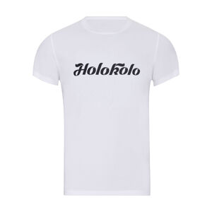 NU. BY HOLOKOLO Cyklistické tričko s krátkym rukávom - CREW - biela S