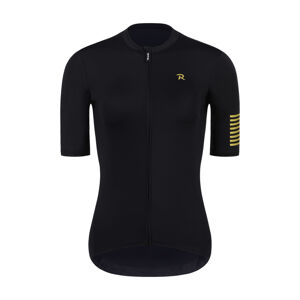 RIVANELLE BY HOLOKOLO Cyklistický dres s krátkym rukávom - VICTORIOUS GOLD LADY - čierna M
