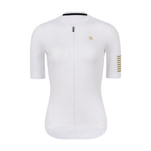 RIVANELLE BY HOLOKOLO Cyklistický dres s krátkym rukávom - VICTORIOUS GOLD LADY - biela XS