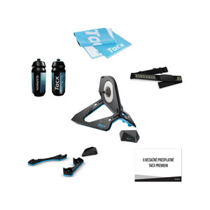 TACX cyklotrenažér - NEO 2T BUNDLE - čierna/svetlo modrá