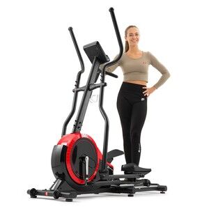 Eliptický trenažér HS-070С Buzz červený